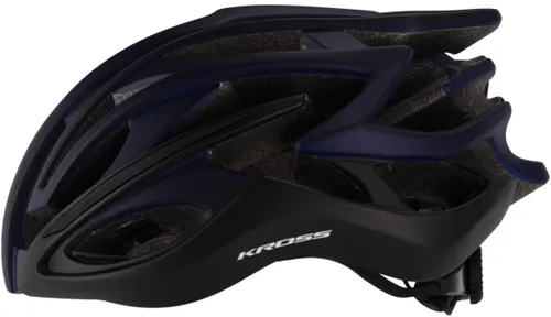Kask rowerowy KROSS Peleton Pro Granatowo-czarny Szosowy (rozmiar L)