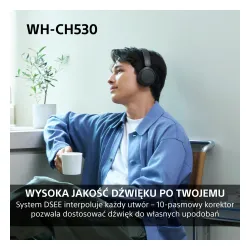 Słuchawki bezprzewodowe Sony WH-CH530 Nauszne Bluetooth 6.0 Różowy