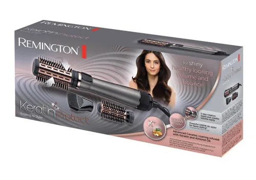 Suszarko lokówka Remington Keratin Protect AS8810 1000W Obrotowa Zimny nawiew Średnica szczotki 40mm 50mm 2 poziomy temperatury