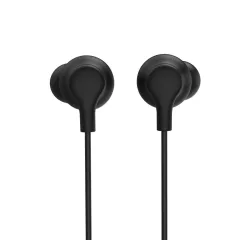 Słuchawki przewodowe Hama Douszne Curly USB-C Mikrofon Czarny