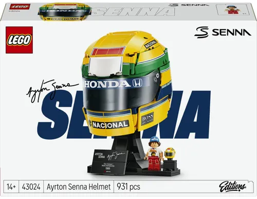 LEGO 43024 Editions Formula 1 Kask Ayrtona Senny
