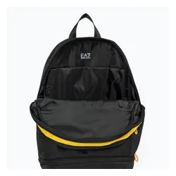 Plecak męski EA7 Emporio Armani Train Logo Tape 25 l black/giallo