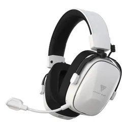 Słuchawki SECRET GEAR SX2 Bezprzewodowe, Nauszne, Dźwięk przestrzenny Biało-czarny