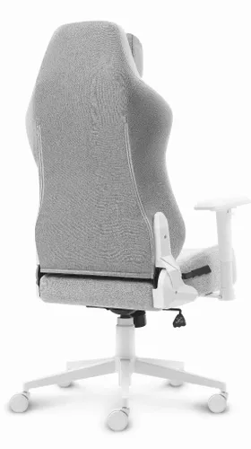 Fotel gamingowy HELL'S CHAIR HC 1009 Biało-szary