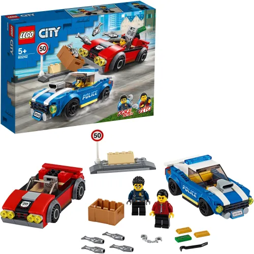 LEGO City Aresztowanie na autostradzie 60242