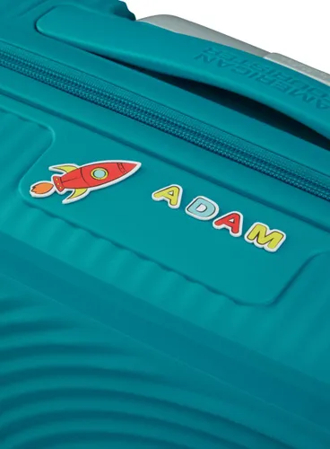 Детский чемодан American Tourister Soundbox Mini - deep teal