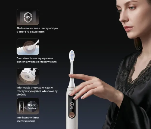 Szczoteczka soniczna DREAME E10S Różowy