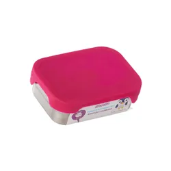 Pojemnik na jedzenie Affenzahn Lunchbox Stainless Steel - owl