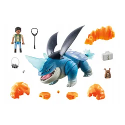 Playmobil 71082 конструктор Dragons Nine Realms Plowhorn