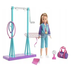 LALKA BARBIE STACIE GIMNASTYCZKA zestaw do zabawy dla dzieci +3 lata GBK59