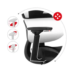 Fotel HUZARO Combat 8.0 Biały