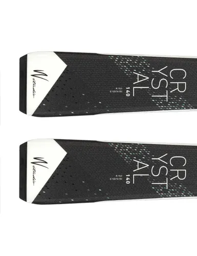 Narty damskie ELAN CRYSTAL + wiązania ELAN EL 9.0 z GRIP WALK - Długość (cm) - 152