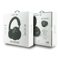 Słuchawki nauszne LACOSTE Monogramme LH02 ANC Czarny