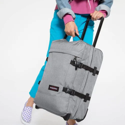 Eastpak Tranverz S Tekerlekli Çanta-Pazar gri