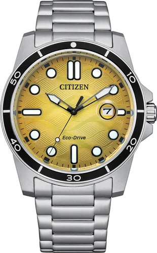Zegarek CITIZEN Eco-Drive Marine Sporty AW1816-89X Stalowy