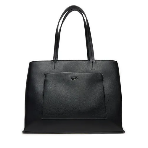 Calvin Klein Ck Daily Medium Tote Pebble Handbag K60K612113 Черный