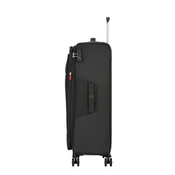 American Tourister Crosstrack Genişletilebilir Büyük Bavul-Gri / Kırmızı