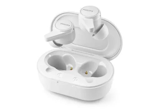 Słuchawki bezprzewodowe Philips TAT1207WT/00 Dokanałowe Bluetooth 5.2 Biały