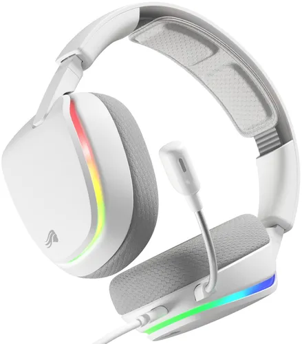 Słuchawki GLORIOUS GHS Eternal RGB GLO-A-2PC-WHT Nauszne