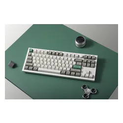 Klawiatura KEYCHRON Q3 Max Wireless Switch Gateron Jupiter Banana Biało-szaro-zielony