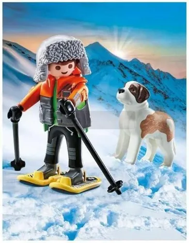 PLAYMOBIL MY LIFE 71741 NARCIARZ Z BERNARDYNEM zestaw dla dzieci 4+