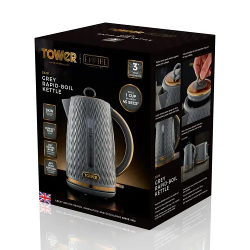 Czajnik Tower Empire T10052GRY 1,7l 3000W