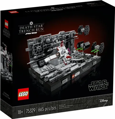 Конструктор Lego Star Wars Diorama: Штурм Звезды Смерти (75329)