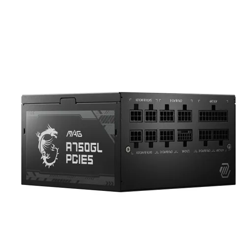 Zasilacz MSI MAG A750GL PCIE5 750W 80+ Gold