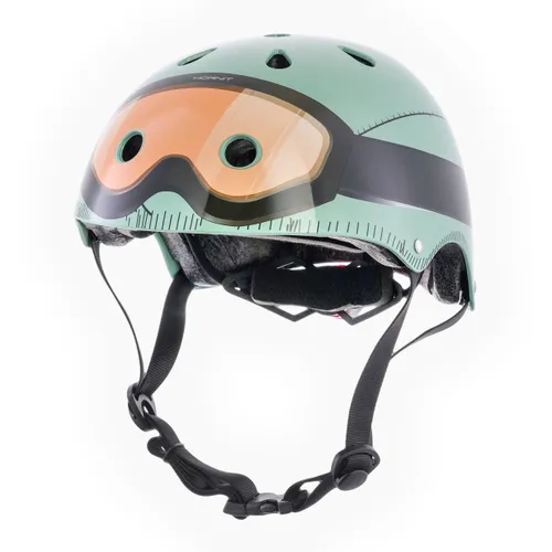 Kask rowerowy dziecięcy Hornit Military mint