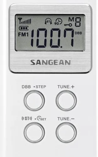 Радиоприемник SANGEAN POCKET 120 DT-120 FM-радио Белый