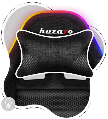 Fotel HUZARO Ranger 6.0 RGB Czarny