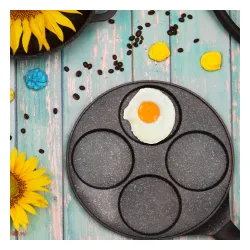 Patelnia do jajek i placuszków aluminiowa GRANDE 27 cm