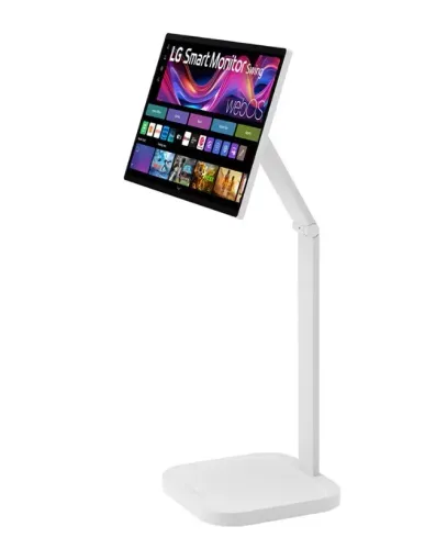 LG Swing 32U889SA - 31.5'' | 4K dotykowy | stojak na kółkach