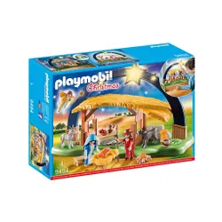 Playmobil Zestaw Stajenka z oświetleniem