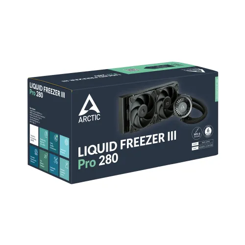 Chłodzenie Arctic Freezer III Pro 280 Czarny