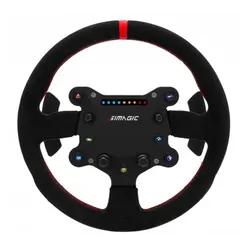 Kierownica Simagic GT Sport Alcantara 30 cm z łopatkami i podświetleniem LED