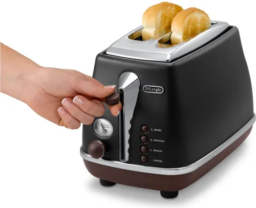 DeLonghi CTOV Tost makinesi 2103.BK+BW