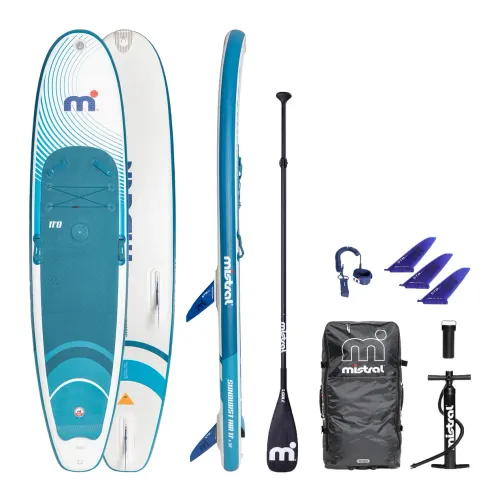 SUP доска Mistral Sunburst Air 11'0 синий/белый