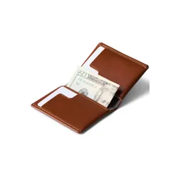 Кожаный кошелек Bellroy Slim Sleeve - sienna