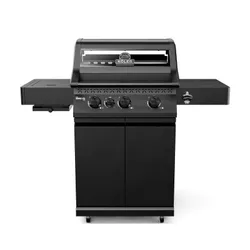 Grill gazowy KOLER Krone Compact Pro Czarny 15.8 kW 60 x 46 cm