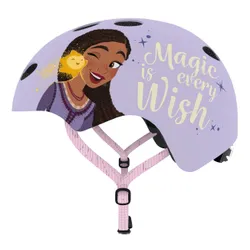 Kask DISNEY Wish Fioletowy dla Dzieci (rozmiar M)