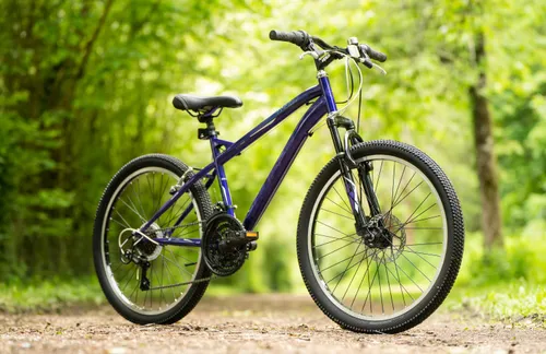 Rower dziecięcy HUFFY Extent 24 cali dla chłopca Fioletowy