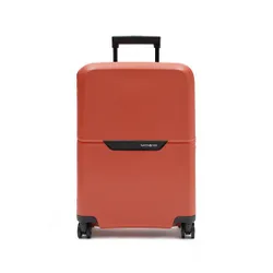 Маленький жесткий чемодан Samsonite Magnum Eco 139845 0557 1beu Maple Orange