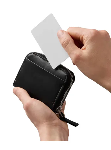 Кошелек Bellroy Folio Piccolo, кожаный, черный