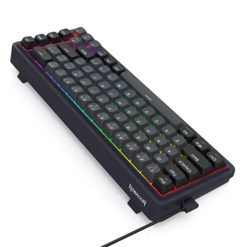 Klawiatura magnetyczna Redragon Nova K709GB-RGB-M UltraMag Switch Czarny