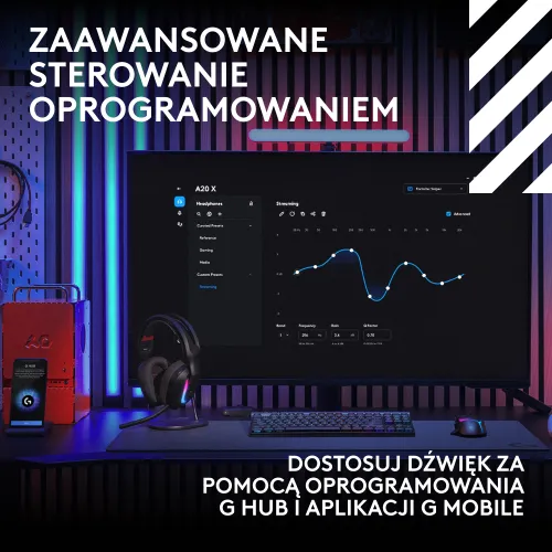 Logitech A20 X Czarne
