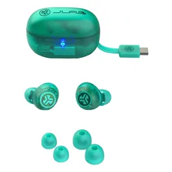 Słuchawki dokanałowe JLAB Go Pop ANC Zielono-przezroczysty