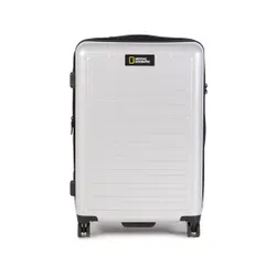 Небольшой жесткий чемодан National Geographic Luggage N164HA.60.23 серебро