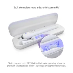 Szczoteczka soniczna TRUELIFE SonicBrush Clean70 UV Biały