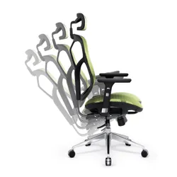 Fotel DIABLO CHAIRS V-Basic Czarno-zielony